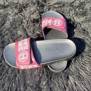 Black and Purple PINK Slides